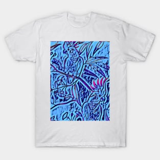 Blue Parrots T-Shirt